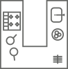 u shaped modular kitchen