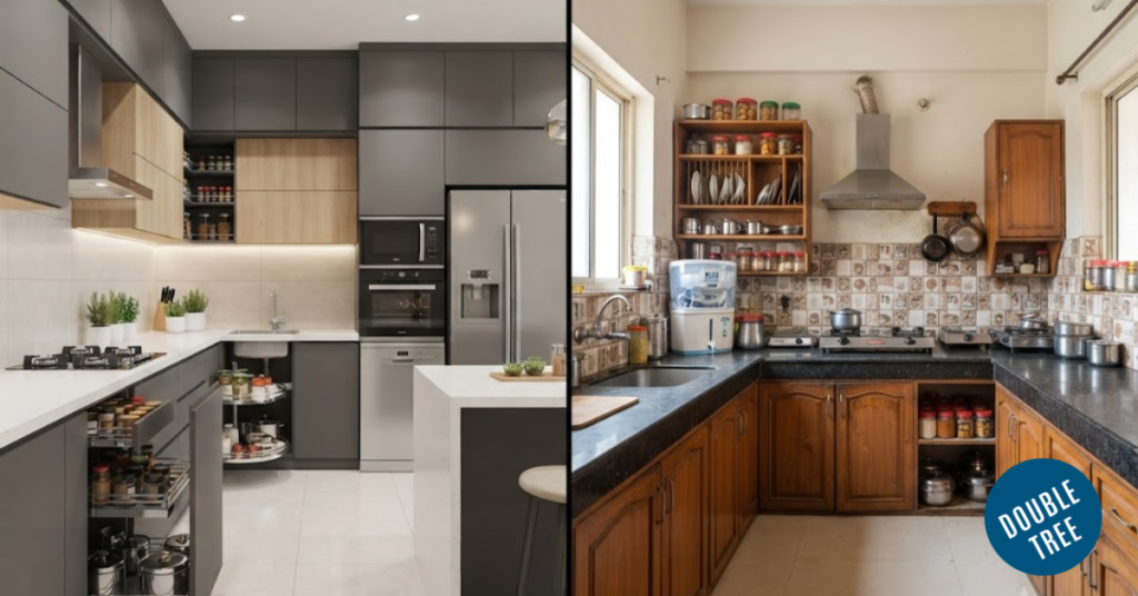Advantages of Modular Kitchens Over Traditional Kitchens
