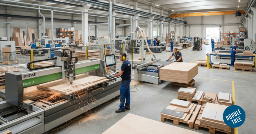 Cost and Efficiency of Modular Furniture Machines